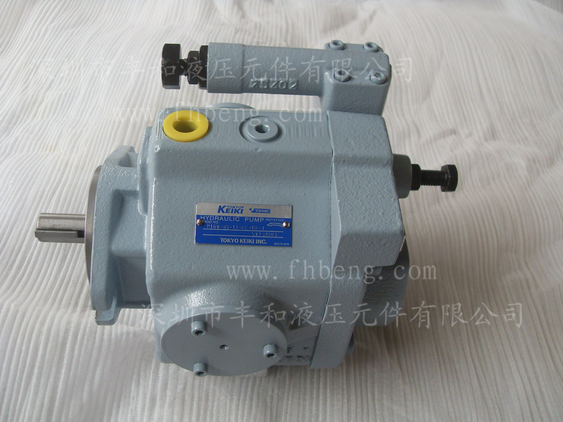 厂家现货P16V变量柱塞泵日本 东京美P16VMR-10-CMC-20-S121-J
