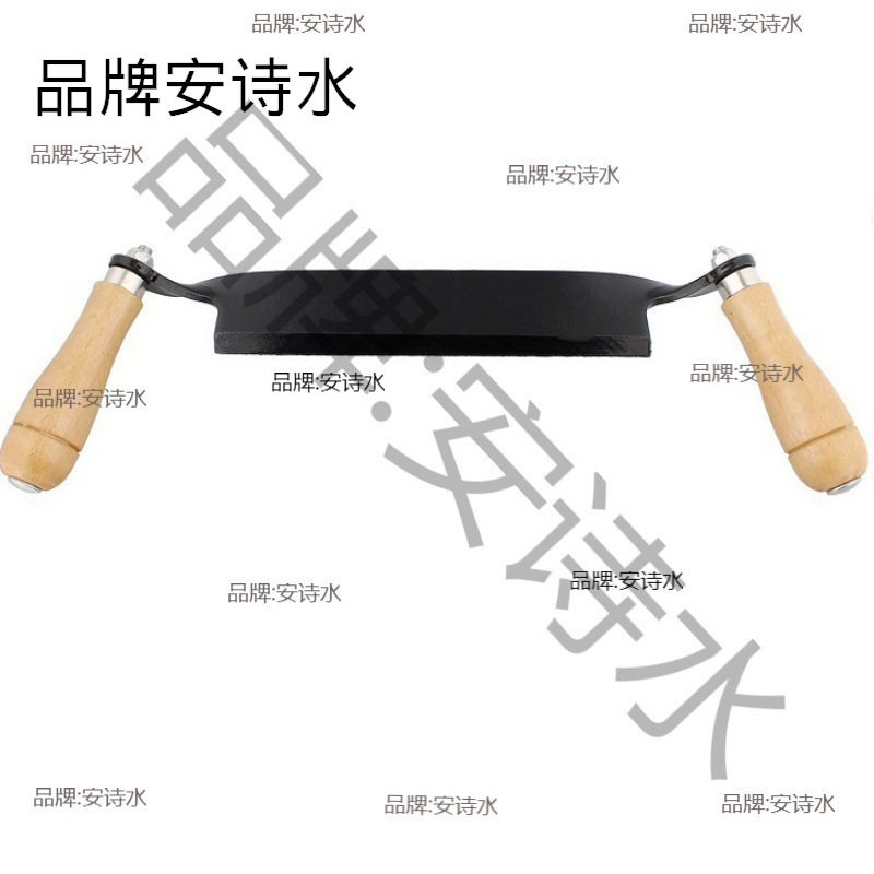 大弯刮皮刀月牙形树皮铲刀皮刨铁木刨手工刮刀