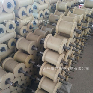 钢丝绳用尼龙地滚井下矿用实心地滚阻燃防静电耐磨尼龙地滚轮