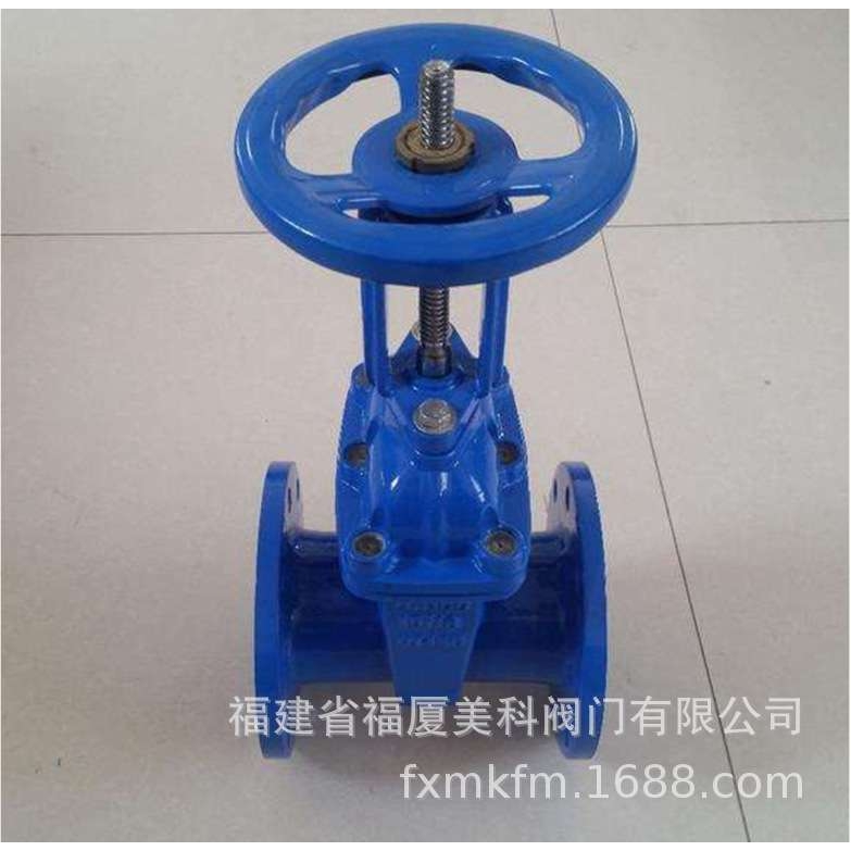 市政给水球墨铸铁软密封明杆法兰闸阀Z45X-10/16/25Q DN150