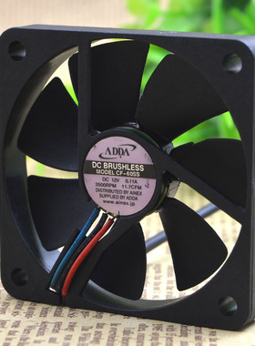 ADDA AD0612LB-G76 CF-60SS 12V 0.11A 6CM 6010 监控闭路 风扇