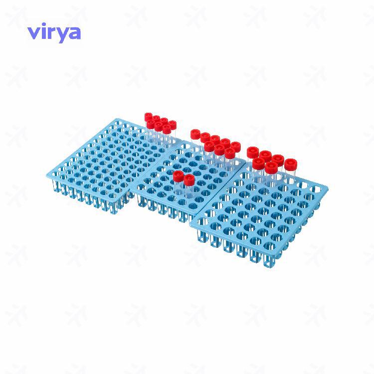 Virya96孔采样管架放置10mL试管 可重复使用 清洗方便 耐用 孔径1图片