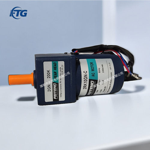 FTG飞腾电机2RK10GN-C减速机2GN200K GEAR HEAD马达齿箱10W单相