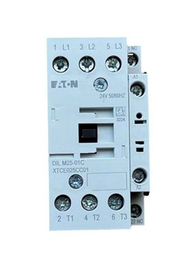 EATON/伊顿 DILM25-01C(24V110V220V50/60HZ)接触器XTCE025CC01