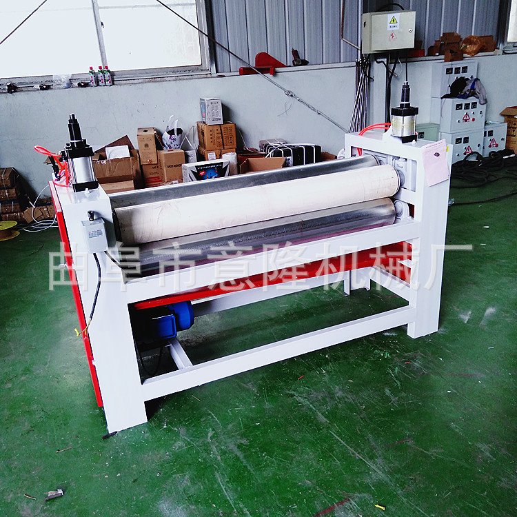 建筑模板自动涂胶机 保温板涂胶机 铝蜂窝板油性胶涂胶机质保一年