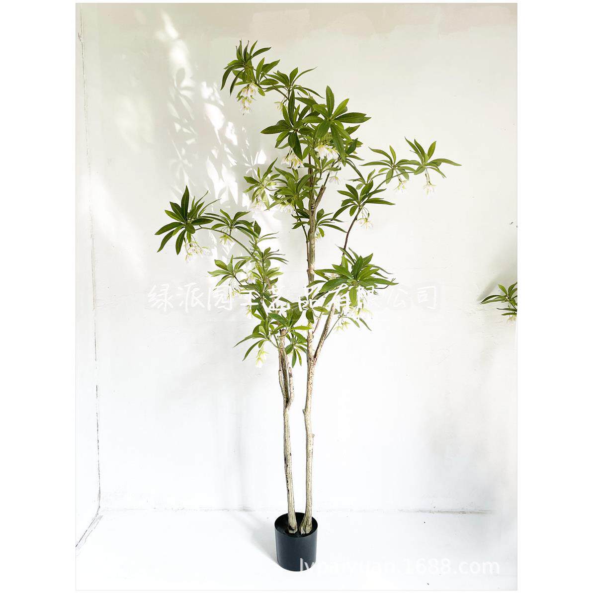 仿真绿植红铁树绿150cm芙蓉树盆栽仿生盆景假植物装饰室内摆件