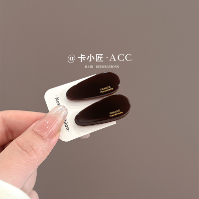 韩国进口France精致刘海夹侧边夹