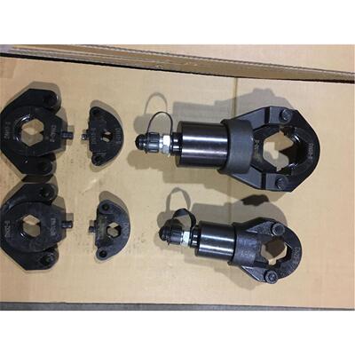 液压不锈钢卡压钳DN15-100压管钳声测管接头工具双槽管子钳45 57