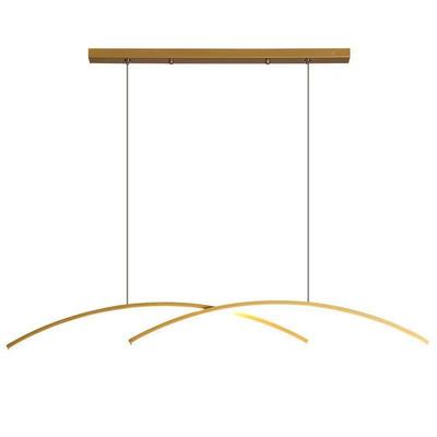 餐桌饭厅台吊灯办公室欧北餐601厅吊灯长极简线条轻奢现代简吧约