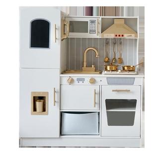 木制霓装虹家灯厨房玩具儿童过家仿真厨具套游乐场亲子动877幼互