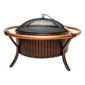 厂家围煮茶烤 火用炉院烤火盆室内烧烤炉家炉编织庭炉烧烤架