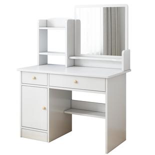 化能妆桌卧室带镜子收纳物一体小户型F09简易储多功经济网红梳型