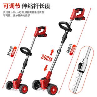 电割动草机外贸锂电无收割机大功率除草草机打机无线多EUS功刷能