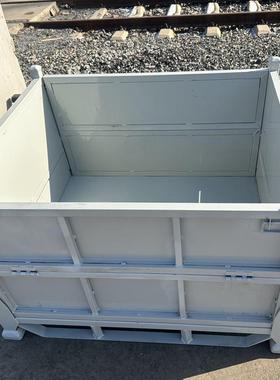 辽宁阳周转箱房厂家加转厚库收纳工业箱物流中箱XIJ冷轧钢沈储物