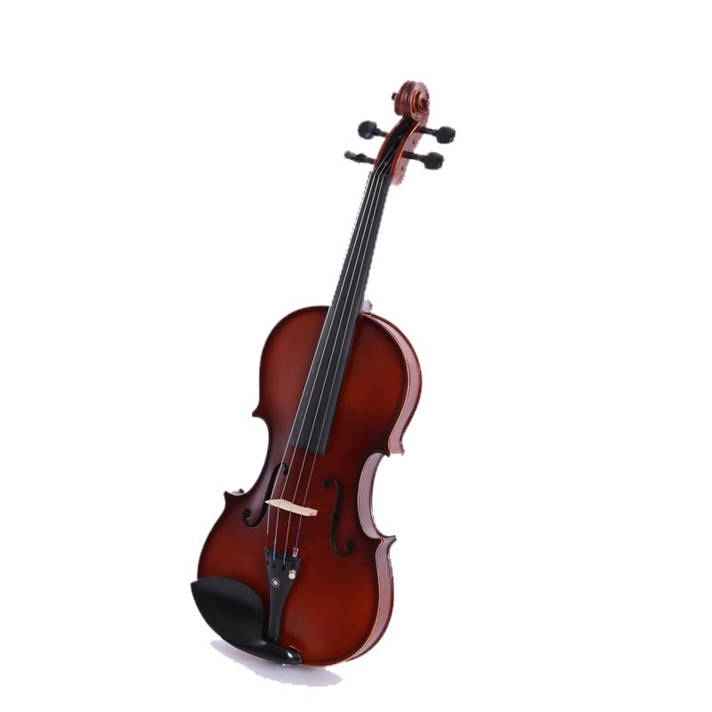 乌木件小提琴Violin高档手工装配哑光磨边工艺成人儿童小提琴