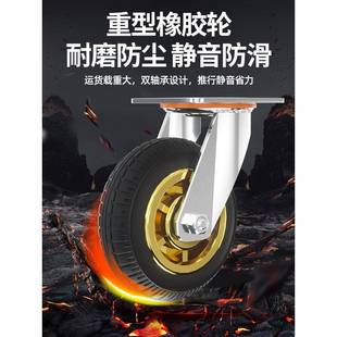 U^U^米想小推车拉货手推车搬运车家用平板车便携拖车折叠小拉车手