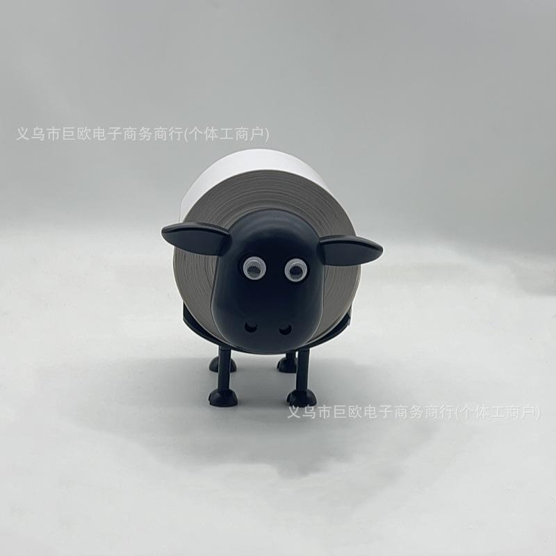 heep toilet roll hol卫生纸架自立式浴室绵羊小牛小猫卷纸
