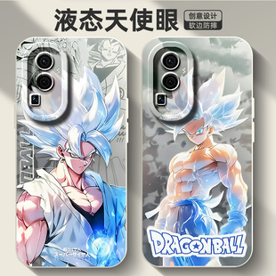 适用于reno10手机壳Pro白神悟空oppo潮牌卡通9液态硅胶pro+软壳8防摔7男5外壳新款6龙珠超3保护套4se创意