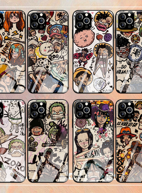 苹果14海贼王iqoo11手机壳13红米K60荣耀80适用小米12一加10华为mate60苹果15 pro max黑鲨5路飞X90艾斯索隆9