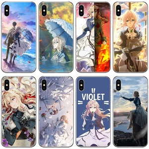 薇尔莉特 紫罗兰永恒花园手机壳适用苹果12 xr 7/8plus小米9 11vivo iqoo x27/华为p40 mate30pro/oppo a11x