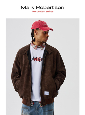 Mark Robertson25AW仿皮绒防水防风惠灵顿夹克外套宽松百搭