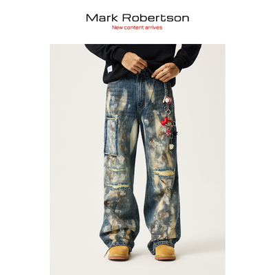 MarkRobertson25AW蓝色牛仔裤
