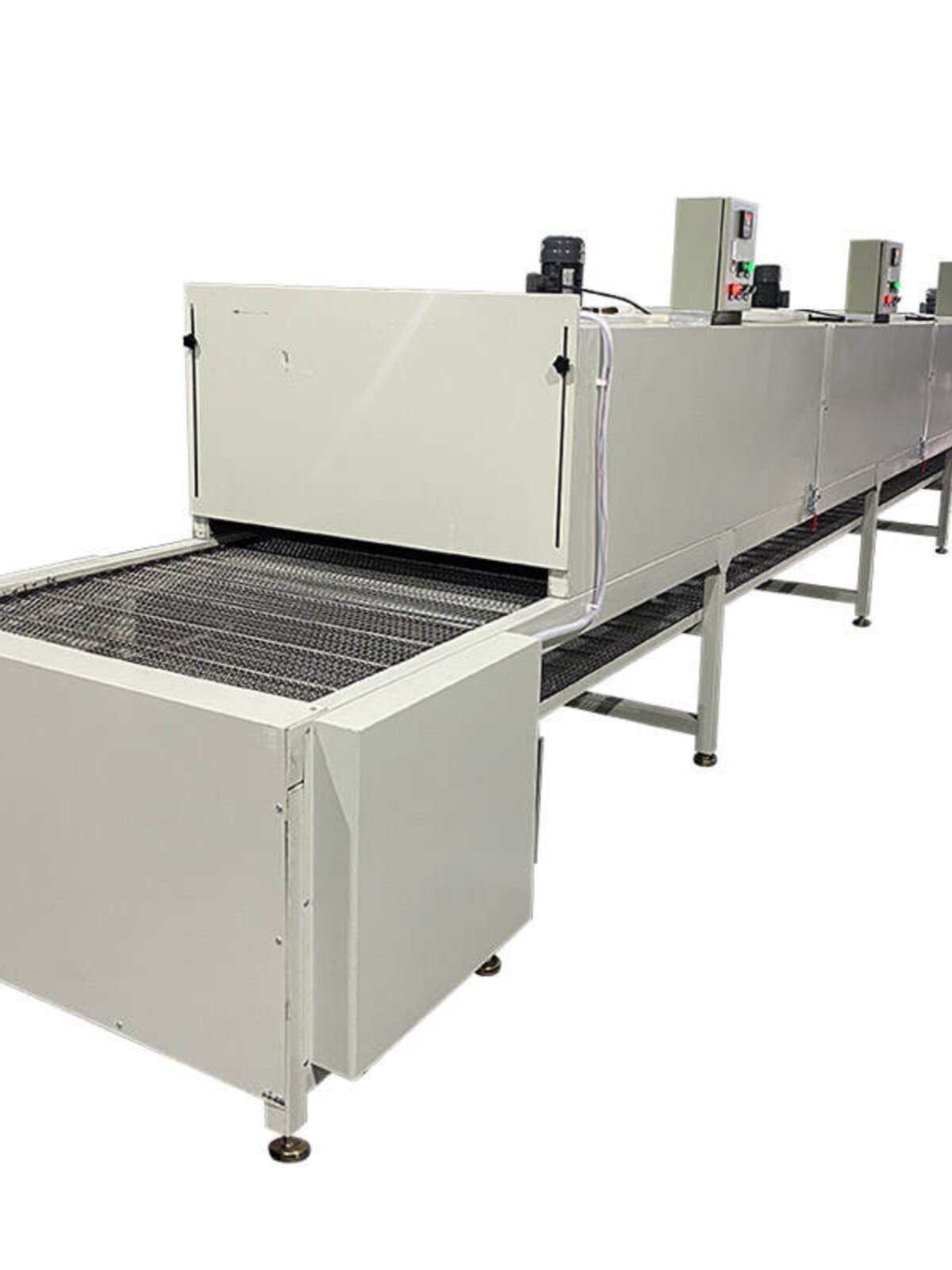 隧道炉烘干线不锈钢网带丝印线特氟龙流水线小型隧道炉烘干机烤箱