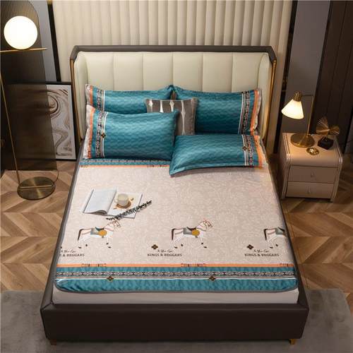 冰丝凉席可水洗机席子夏季软席子床单夏天空调凉席2025新款婴儿可