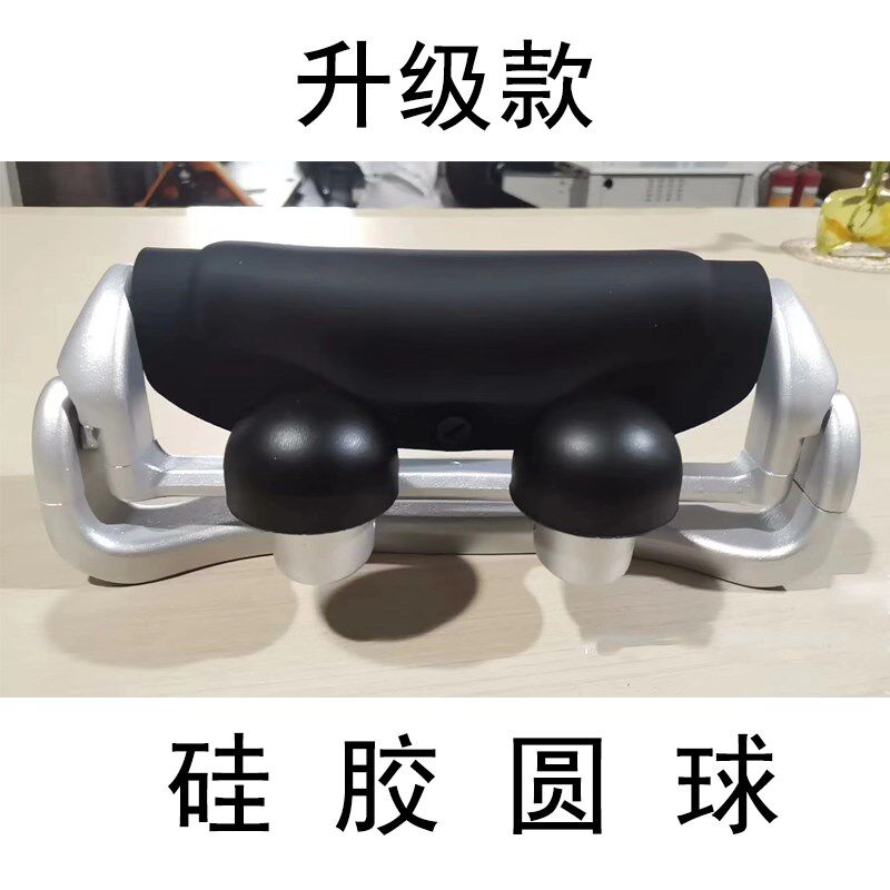 洗头床枕头陶瓷盆进口硅胶卡脖护颈垫发廊冲水床头枕配件头套枕