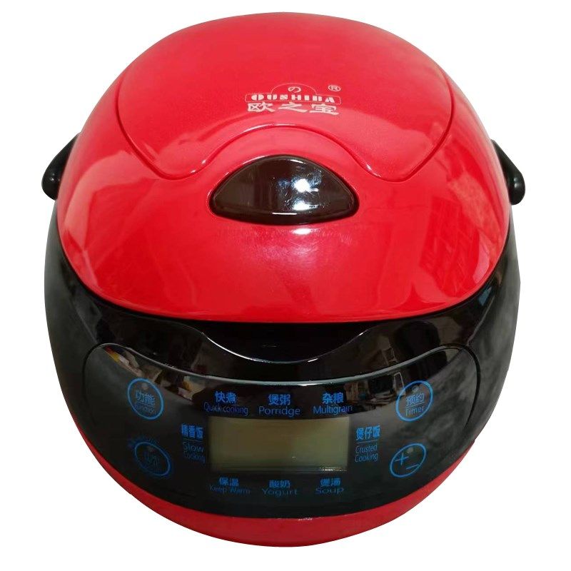 精选欧之宝迷你电饭煲智能变频多功能3-4人车家两用型蜂窝内胆电