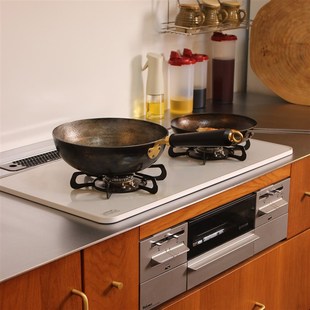 精选平野匠归手工锻打老式铁锅平底小炒锅煎锅家用炒菜不沾锅无涂