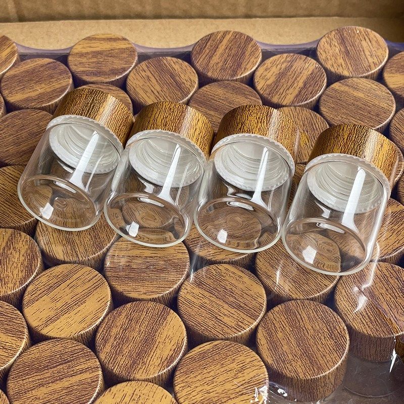 精选【52只】玻璃瓶迷你小瓶子便携密封罐中草粉药材保健品分装包,厨房/烹饪用具,密封罐,淘宝优惠券,粉丝福利购,淘宝优惠卷