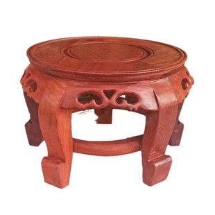 缅甸花梨木花盆底座支架盆景托台花瓶底座实木摆件底座花盆垫高