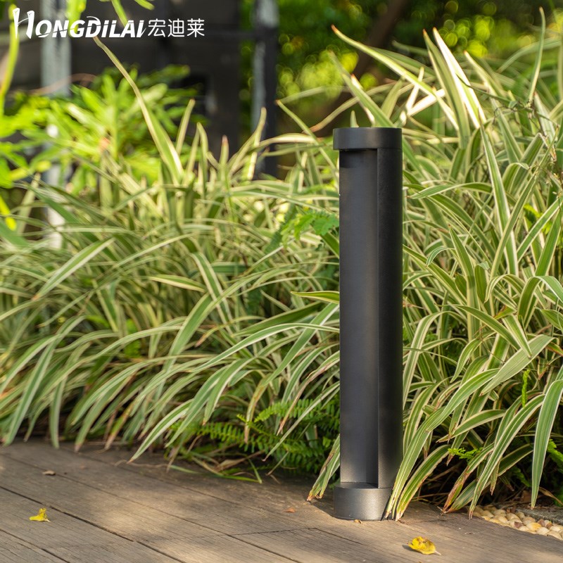 宏迪莱草坪灯户外防水半边天半开灯景观庭院灯别墅花园室外草地灯
