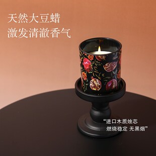 精选小众高级感带托盘摆件香薰蜡烛礼盒520送女生日礼物闺蜜结婚