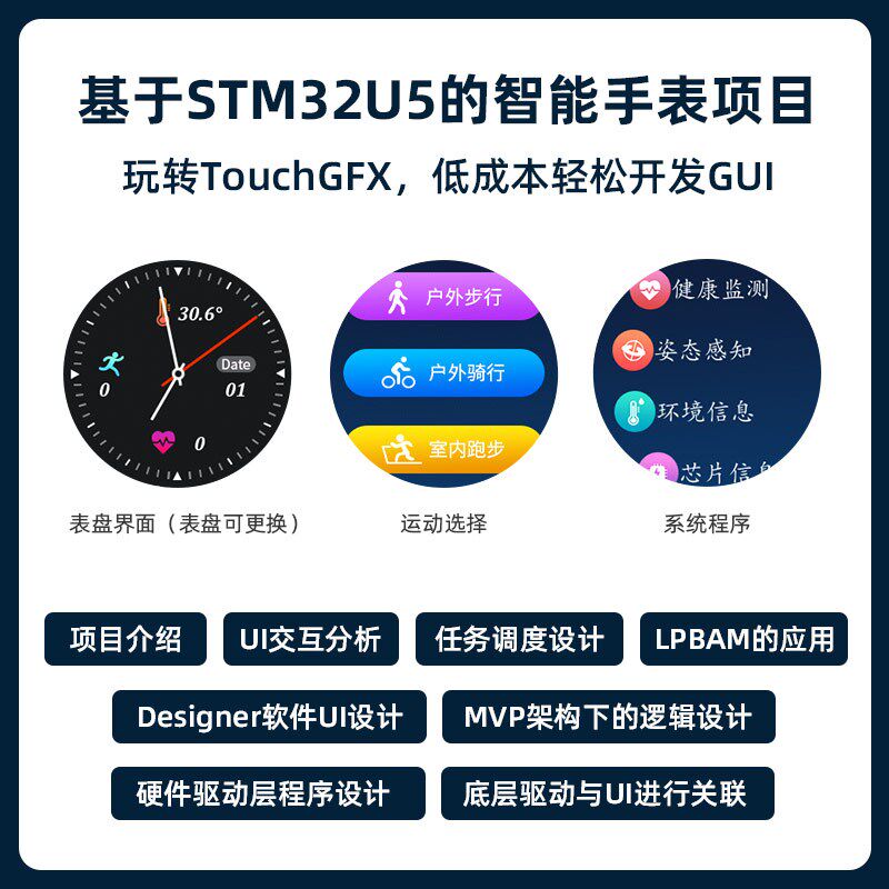 华清远见STM32开发板U575嵌入式ARM学习套件超51单片机F407F103板