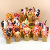 假食品模型仿真鸡蛋仔模型仿真港式 冰淇N淋鸡蛋仔冰淇淋模型