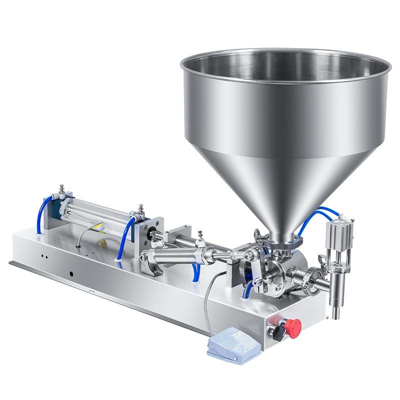 卧式气动膏体定量灌装机小型液体分装G机酱料辣椒油牛奶称重打包,办公设备/耗材/相关服务,灌装机,淘宝优惠券,粉丝福利购,淘宝优惠卷