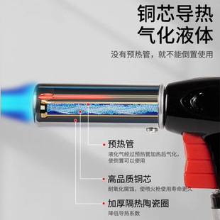 高温验金枪熔金烧黄o金喷枪融金溶金炼金便携式喷火枪鉴定工具套