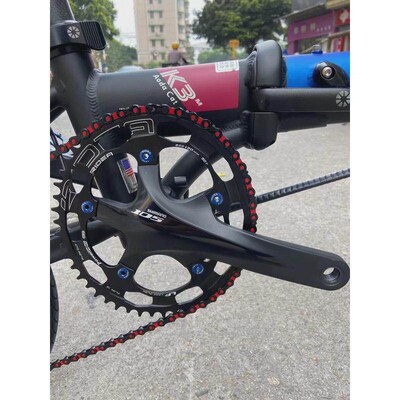 热销KMC公路车i山地车小轮径支持 X11 X12 XLC镂空红钻黑钻 碳彩