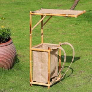 速发背篓宁采古书生状道箱书童背书箱徒步臣装拍摄元具竹篓子