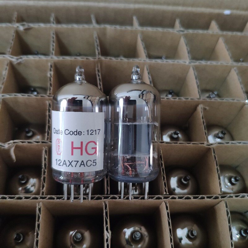 速发全新RU 12AX7W 12AX7AC5电子管代12AX7B 7025 5751 ECC8