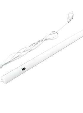 速发ft45度直角V配灯220v免开槽酒需适型器手扫橱柜灯三角无柜衣