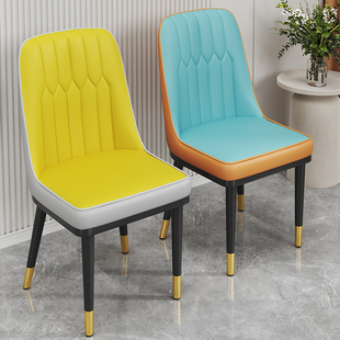 速发新用家椅简约餐桌椅久坐舒服凳子2022餐款靠背椅饭厅饭桌椅子