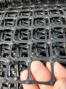 速发安赛瑞栏塑料土网格栅 塑s料网格养殖工养殖围 土工格栅防护