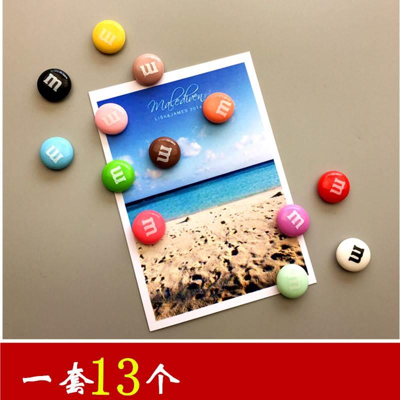 速发铁框平板磁粒磁性白板黑板贴画板办公石动物磁钉磁相磁室可爱