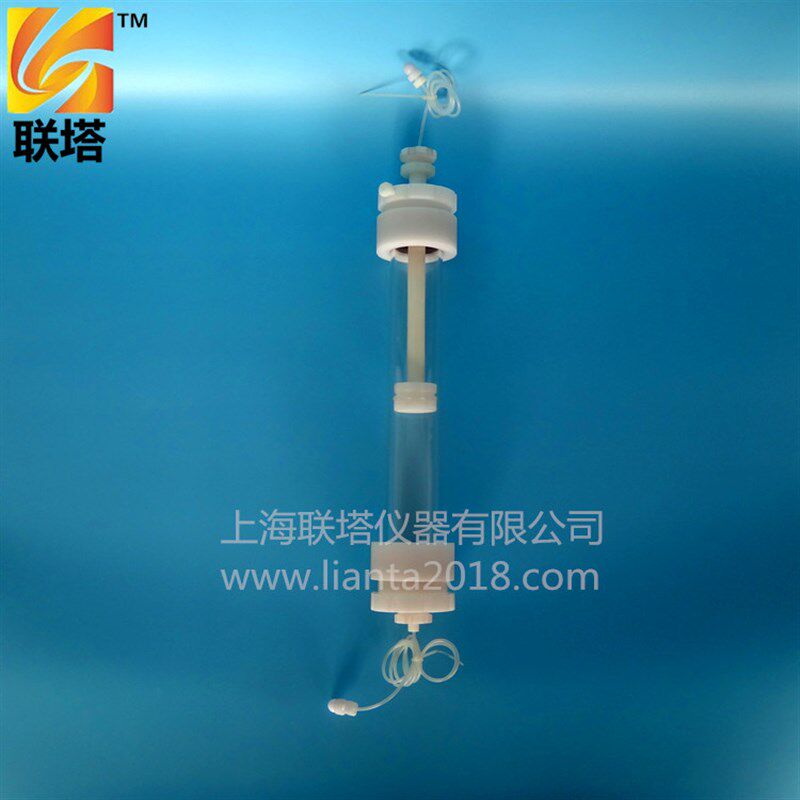 速发中压玻璃层析柱带转接m12m头直径凝胶层蛋柱析白纯化琼脂糖葡