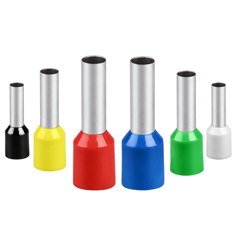 速发针1508绝铜预紫缘1008端子 VE管型E形端子欧式冷压接线端子压