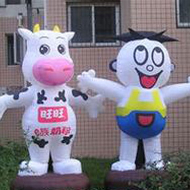 速发奶糖象模 奶充气模 人气模 形气牛气气模
