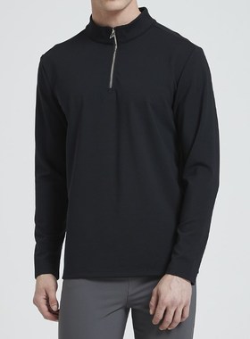 速发训人马术男款上袖T骑马运动加厚长衣成练比赛透气黑色骑士